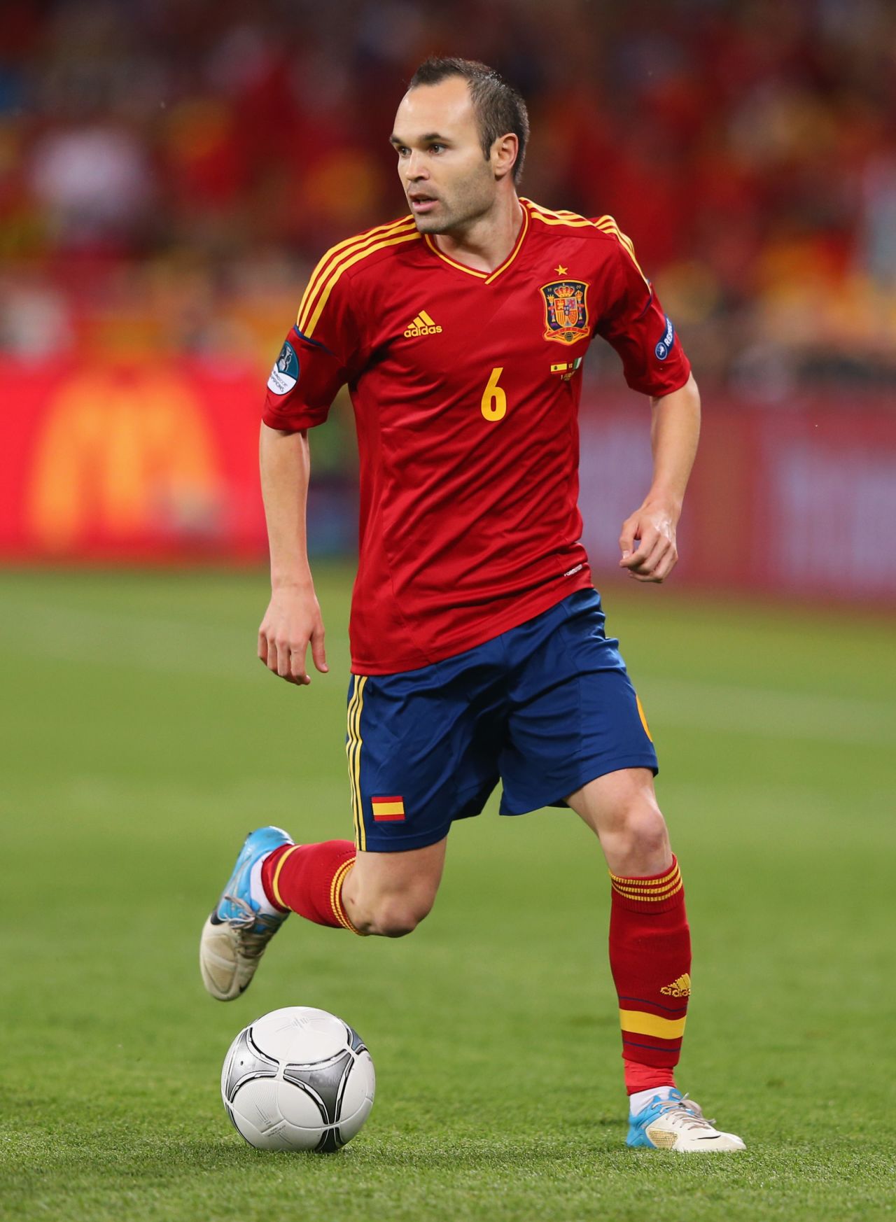 Spain is hoping to become the third country to retain the World Cup. Italy won the tournament in 1934 and 1938, while Brazil triumphed in 1958 and 1962. Andres Iniesta scored the winning goal in the 2010 final.