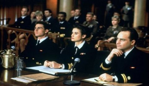 Jack Nicholson's Col. Nathan R. Jessup told Cruise's Lt. Daniel Kaffee, "You can't handle the truth!" in 1992's "A Few Good Men." The film was nominated for four Academy Awards.