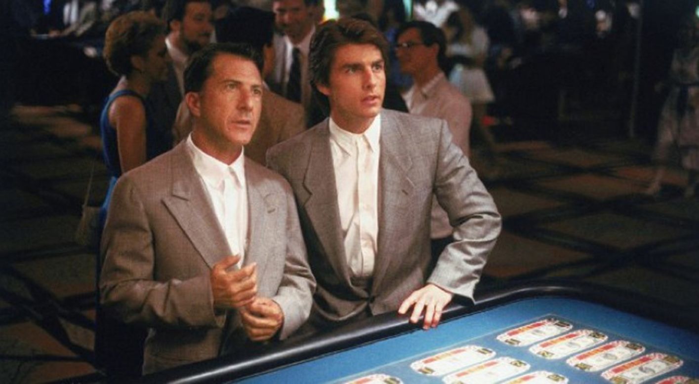 Cruise protagonizó junto a Dustin Hoffman "Rain Man" en 1988. La cinta ganó cuatro premios de la Academia, incluyendo mejor película.
