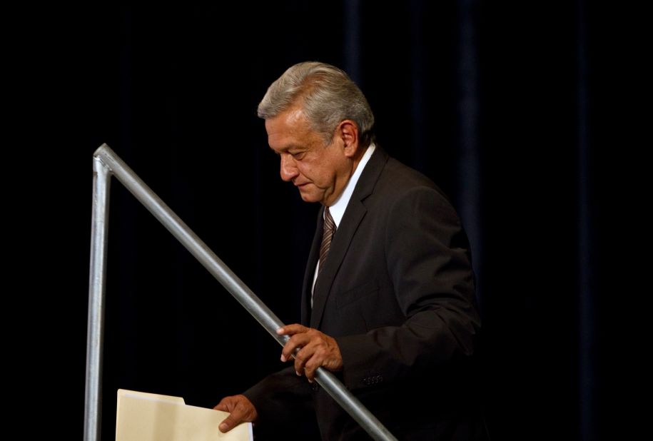 "The last word has yet to be said," Lopez Obrador, a former Mexico City mayor, said Sunday.