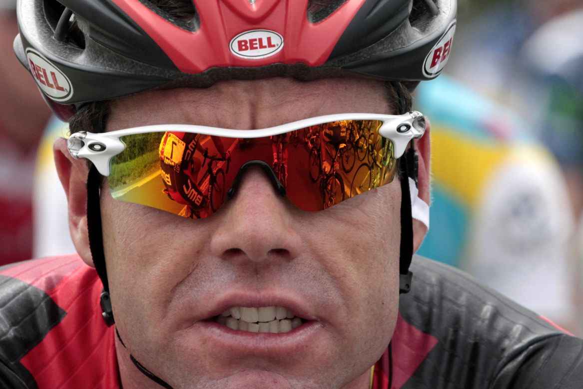 Tour de France 2011 winner Cadel Evans of Australia rides in Stage 3 on Tuesday.