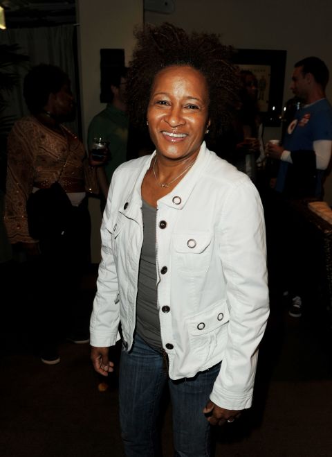 Stand-up comedian and actress Wanda Sykes announced her sexual orientation -- and her marriage -- in 2008 at a rally for gay marriage. "You know, I don't really talk about my sexual orientation," Sykes said. "I didn't feel like I had to. I was just living my life, not necessarily in the closet, but I was living my life. ... But I got pissed off. They pissed me off. I said, 'You know what? Now I gotta get in your face.' " Sykes was referring to the passage of Proposition 8, banning gay marriage, in California days after her wedding.