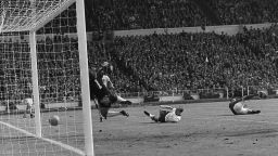 Deciding whether or not a shot has crossed the line has long been an issue in football. Arguably the most famous incident was in the 1966 World Cup final, when England's Geoff Hurst saw his shot in extra-time bounce down off the underside of the West Germany crossbar. A goal was awarded, giving England a 3-2 lead, with the hosts going on to win the match 4-2.