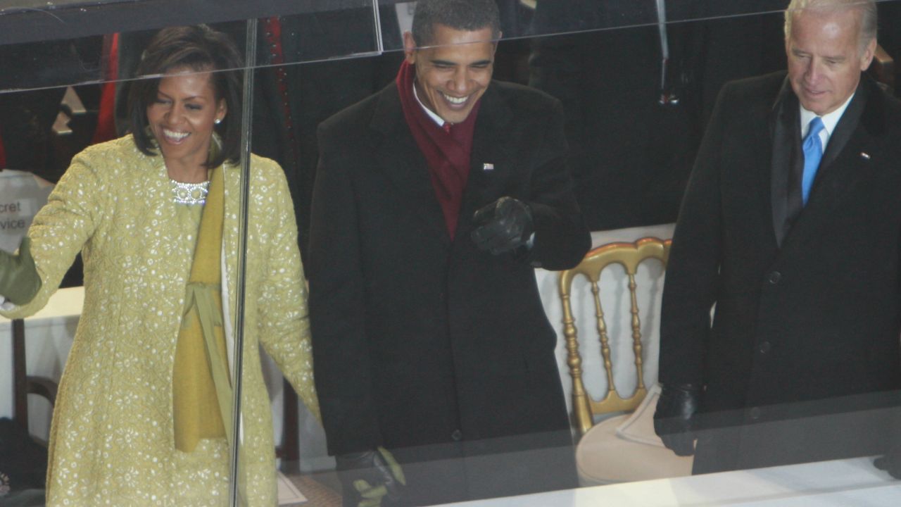 Michelle Obama wears Isabel's creation during her husband's inauguration