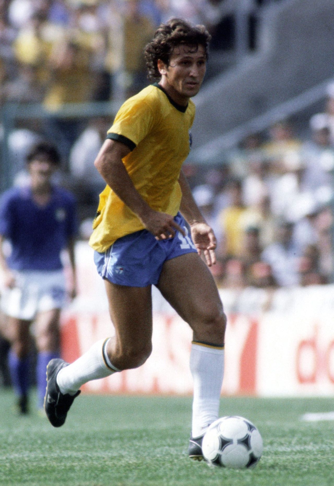 <strong>Brazil's 1982 World Cup team:</strong> Midfielder Zico starred alongside fellow playmaker Socrates in probably the most famous World Cup side not to win the tournament. 