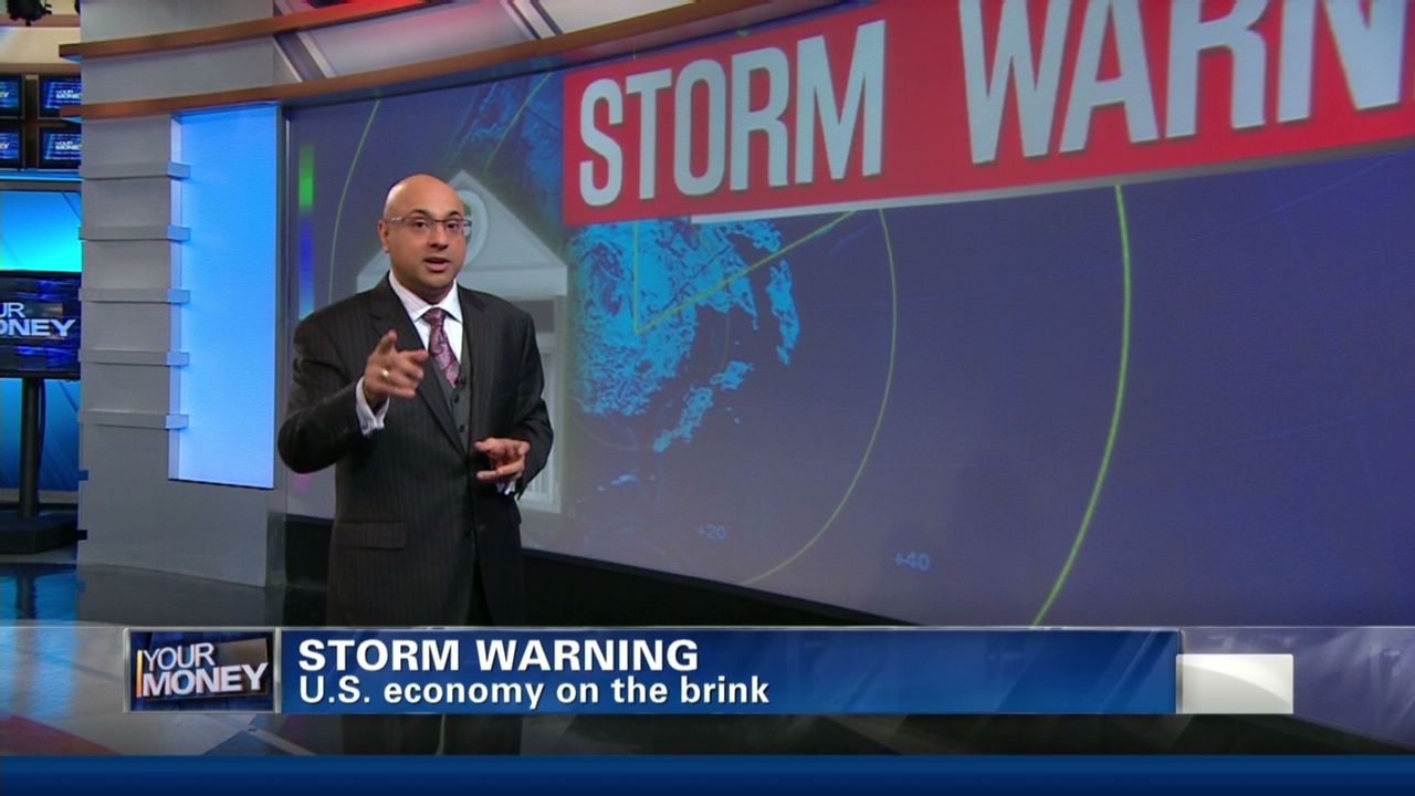 How was the economic storm created? CNN