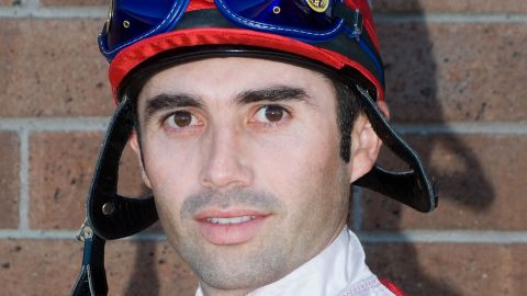 Jockey Jorge Herrera died Thursday after being thrown from his horse during a race.
