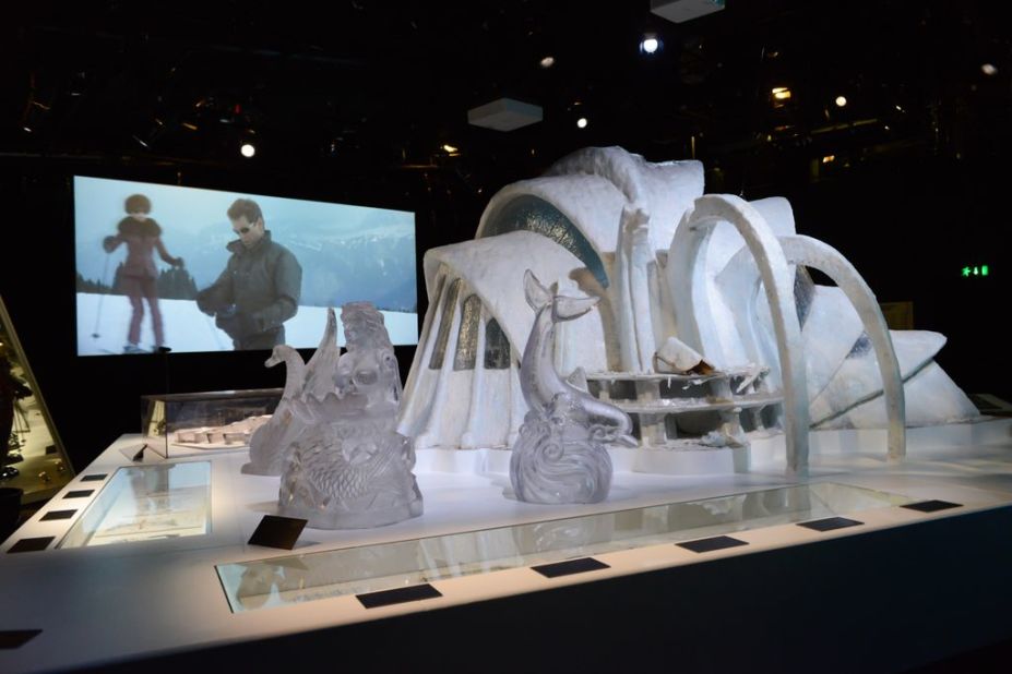 "Designing 007: Fifty Years of Bond Style'' features 400 Bond archive items together for the first time, and features a model of the Ice Palace from "Die Another Day." 