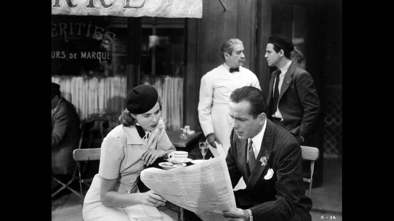 Ilsa Lund (Bergman) and Rick Blaine (Bogart) had a whirlwind romance in Paris, but the Nazi occupation was bearing down on the city.