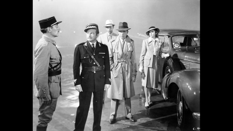 At film's end, Rick manages to ensure that Ilsa leaves with Victor. But having killed the villainous Major Strasser (not pictured), he will need to flee Casablanca, presumably accompanied by the likeable but corrupt police captain, Louis Renault (Claude Rains), who has had an epiphany of his own. In the end, they walk into the fog with Rick uttering the famous last words: "Louis, I think this is the beginning of a beautiful friendship."