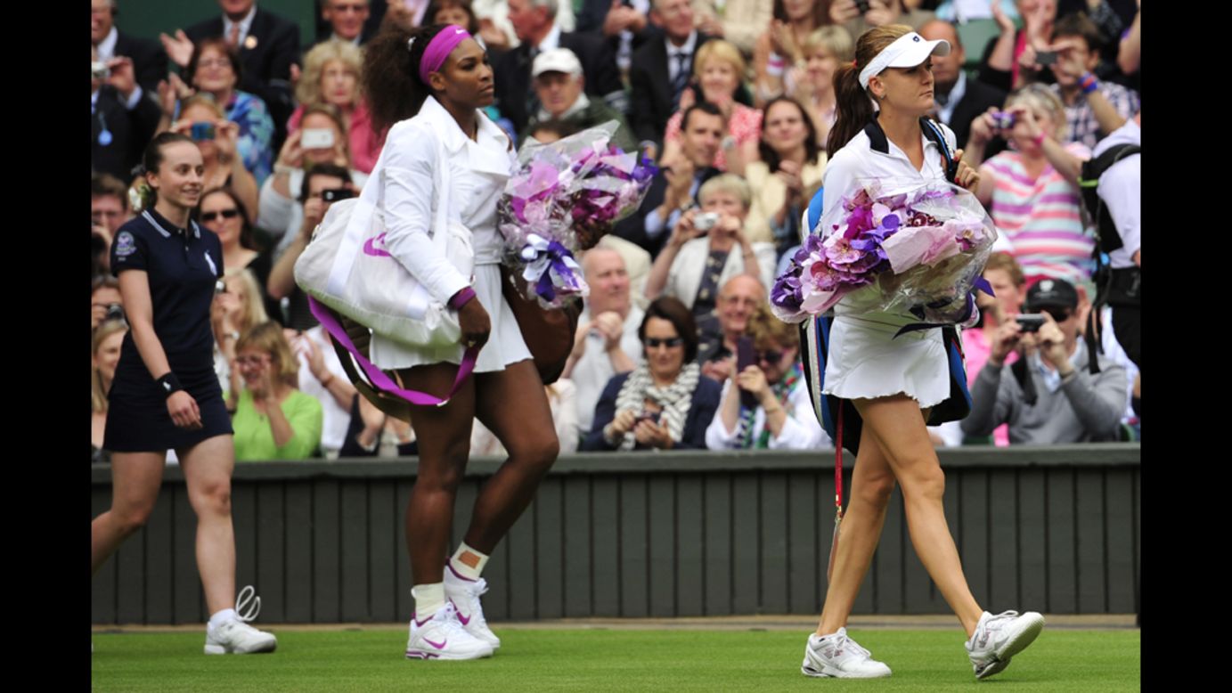 Radwanska, right, the No. 3 seed from Poland, took her place in a showpiece final for the first time in her fledgling career. Her opponent, 30-year-old Williams, also recorded a straight sets win.