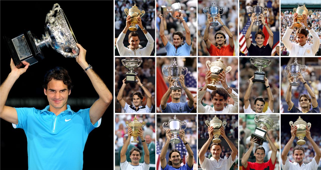 When Federer beat Andy Murray in the final of the 2010 Australian Open, it put him two past Pete Sampras' next-best 14 grand slam titles. He would have to wait until July 8, 2012 before lifting another, beating Murray again in the Wimbledon final. 