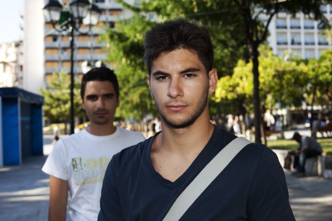 Marios- Aristotle Koulouris and Nick Skalizos both want to leave Greece and study abroad. But they also feel the pull of family and loyalty to their country, and want to help bring their homeland out of its crisis.