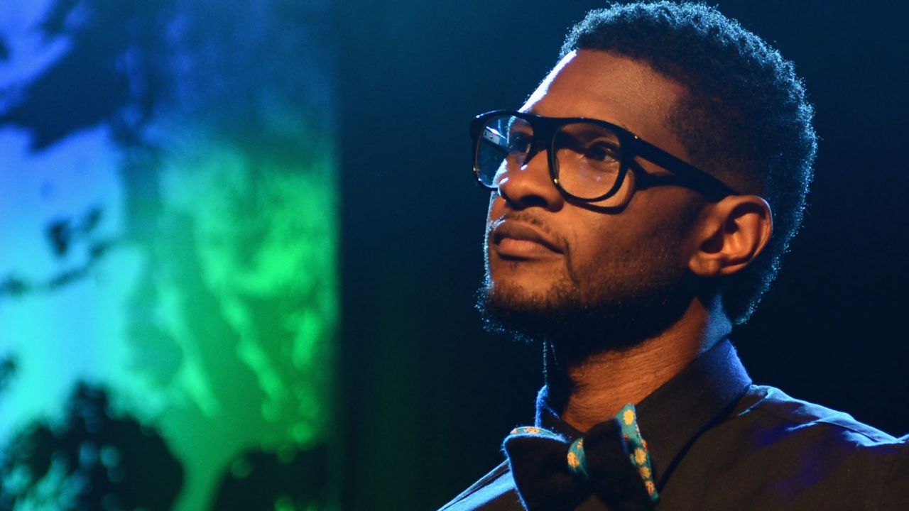 Usher was married for two years to Tameka Raymond, the mother of  Kile Glover.