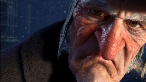 Ebenezer Scrooge in Disney's animated  "A Christmas Carol." 