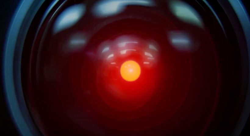 In the 1968 science fiction film "2001: A Space Odyssey," it's computer HAL 9000 that has real control of spacecraft Discovery One, not the astronaut crew.