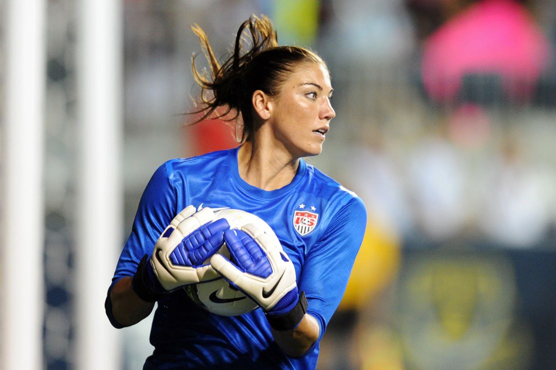 U.S. soccer player Hope Solo eventually decided to attend the Games.