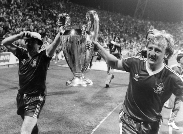 A year later, Forest stunned the football world by winning the European Cup, eliminating two-time defending champions Liverpool before beating Sweden's Malmo in the final. 