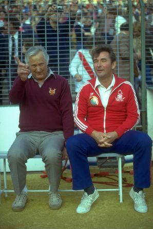 The club's golden era began in 1978 when Forest won the English first division under the guidance of iconic manager Brian Clough, right, and his assistant Peter Taylor.