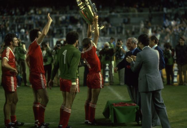 Forest matched Liverpool's feat by winning Europe's top club tournament again in 1980, beating Hamburg 1-0 in the final in Madrid. 