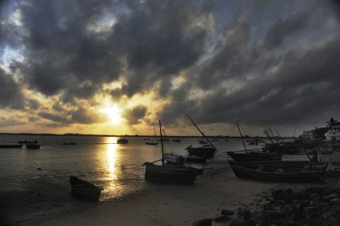 Costs for the project are expected to come in at around $20 billion although concerns remain over the development's impact on the likes of the Lamu Port area (pictured), which is listed as a UNESCO World Heritage site.