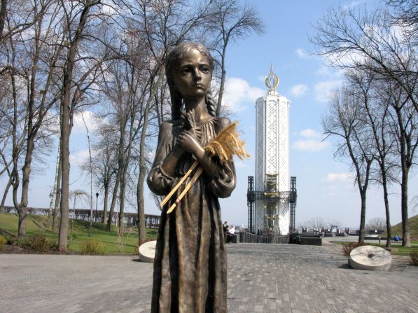 The Holodomor monument in central Kiev offers up a lasting memory to the millions of Ukrainians killed by famine during the 1930's. The country has suffered its fair share of tragedy in the last century, says Doug Simonton, including being engulfed by two world wars and the Chernobyl nuclear disaster. 