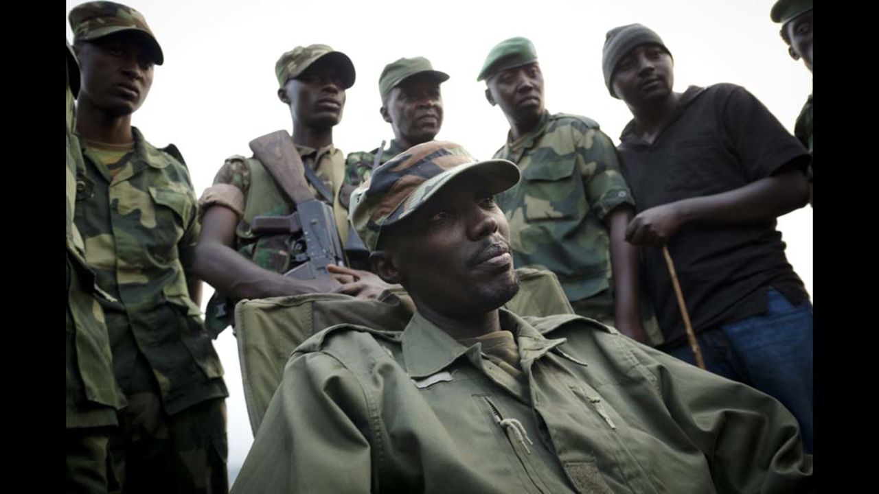 Colonel Sultani Makenga is the head of the M23 group that has seized several towns in the country's troubled eastern Nord-Kivu province. The M23 rebels launched a mutiny against the government early this year after breaking away from the army.