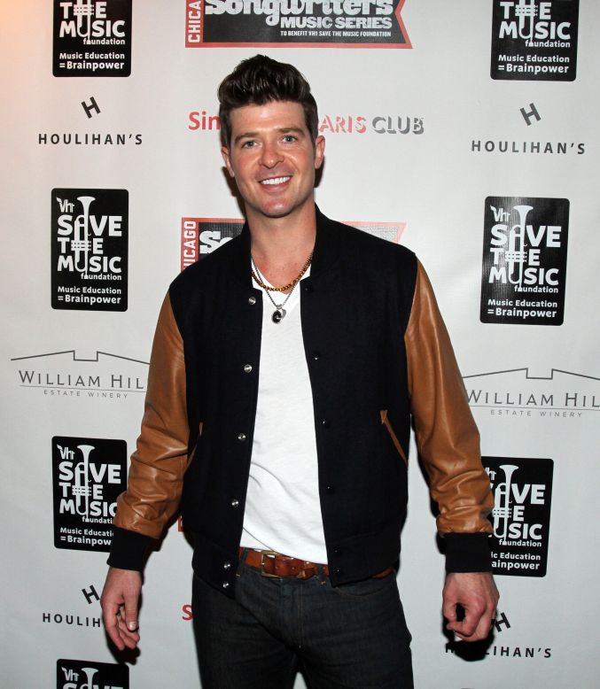 Robin Thicke, an R&B star who broke through with the single "Lost Without U" in 2006, may be enough of a household name now to snag "Idol" consideration. 