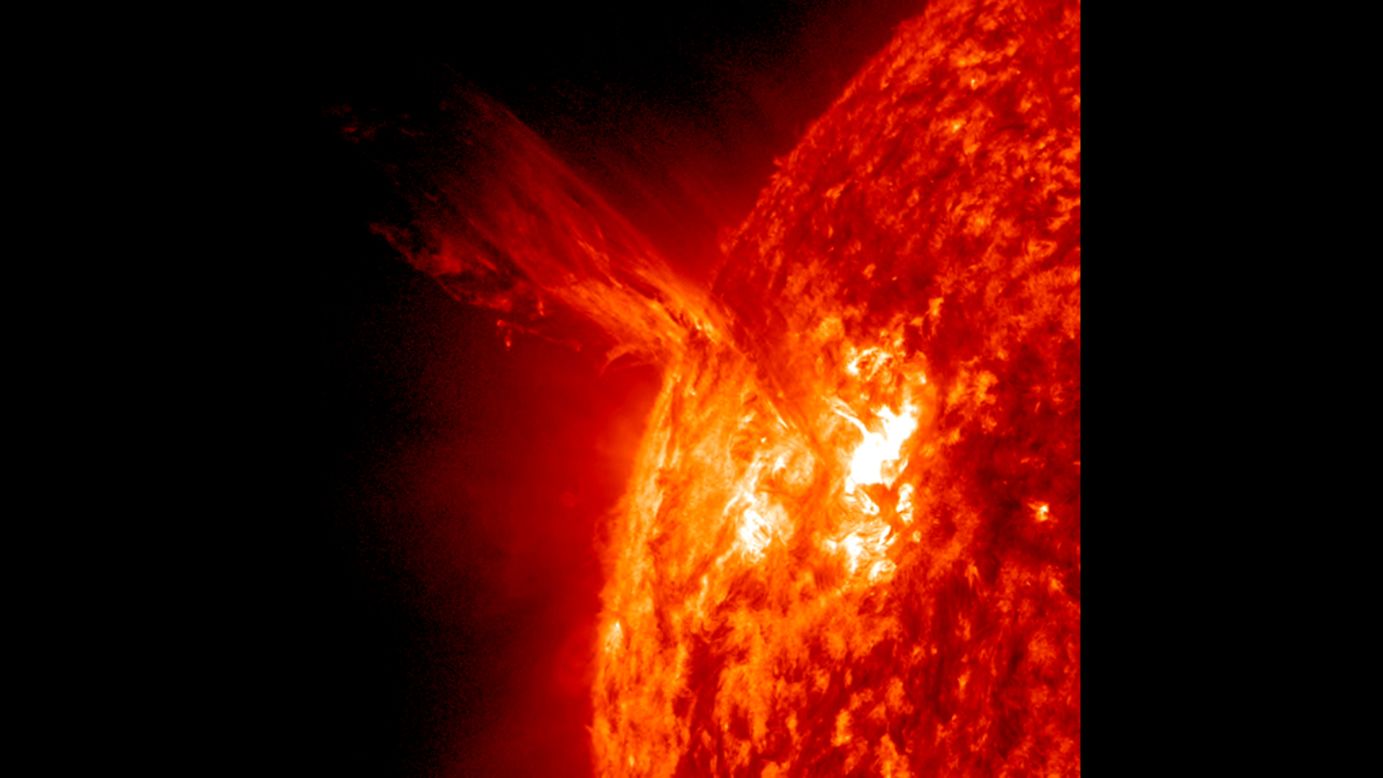 Active Region 1514 just could not contain itself as it popped off over a dozen flashes, minor eruptions and flares over almost two days June 27-29, 2012.
