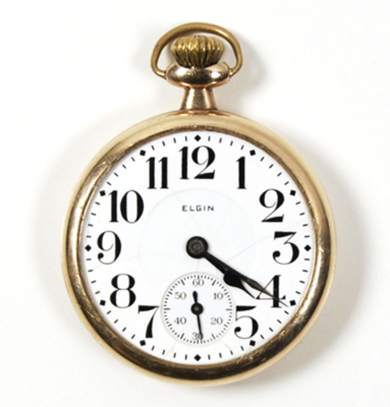 Clyde Barrow was wearing this pocket watch when he was shot.