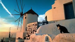 The Greek island of Santorini, voted the world's best island by Travel + Leisure magazine in 2011. 
