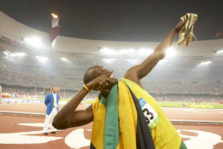 The Olympics are full of great moments, and Usain Bolt's victory in 2008 was one of them. Robert Beck positioned himself by the 30-meter mark on the track. During Bolt's victory lap, he pulled his signature lightning bolt move, striking his famed gold shoes in the air with the stadium lights illuminating him perfectly -- right in front of Beck. It takes a lot of preparation to nail down the right spot, but sometimes, it really does come down to being in the right place at the right time.
