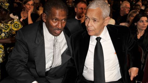 Civil rights pioneer Willis Edwards, left, shown here with Julian Bond at the 40th NAACP Image Awards in 2009, died Friday in Mission Hills, California. He was 66.