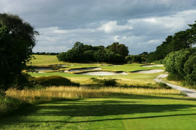 One of few top-ranked courses outside the U.S. and UK, the Royal Melbourne layout was also crafted by MacKenzie. It is the oldest golf club in Australia and famed for its bold bunkers blending into the natural rolling land of the Melbourne Sandbelt.
