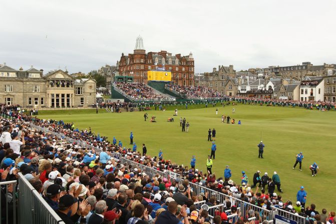 According to historians, a form of golf has been played over the links land outside the quaint Scottish coastal town of St. Andrews since the 12th century. Not necessarily the most dramatic or challenging course, but the natural beauty and history of "The Old Course" make it every golfer's "must play."