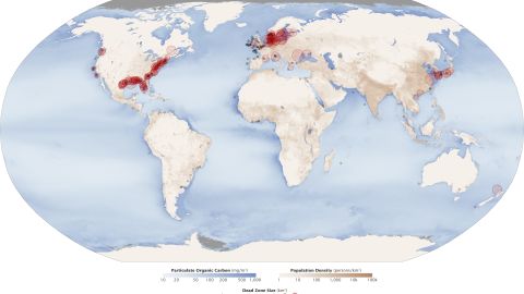 The world's marine dead zones