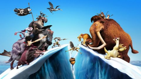 Fox's "Ice Age: Continental Drift" beat rival animated flick "Brave" at the box office this weekend.