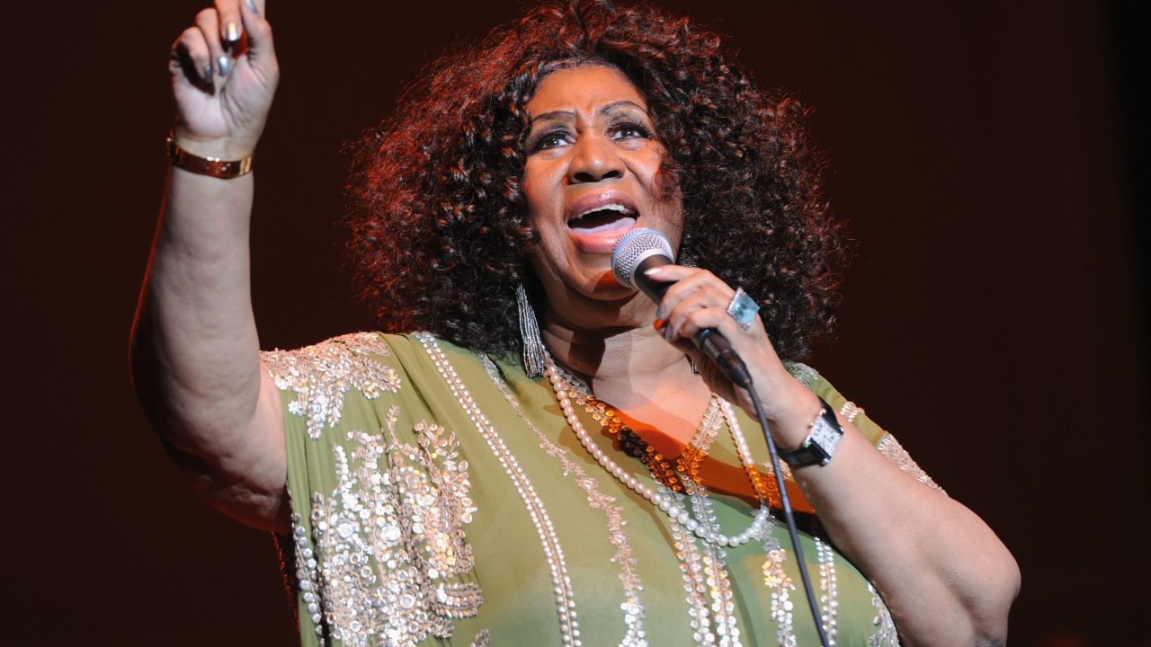  Aretha Franklin performs in 2012