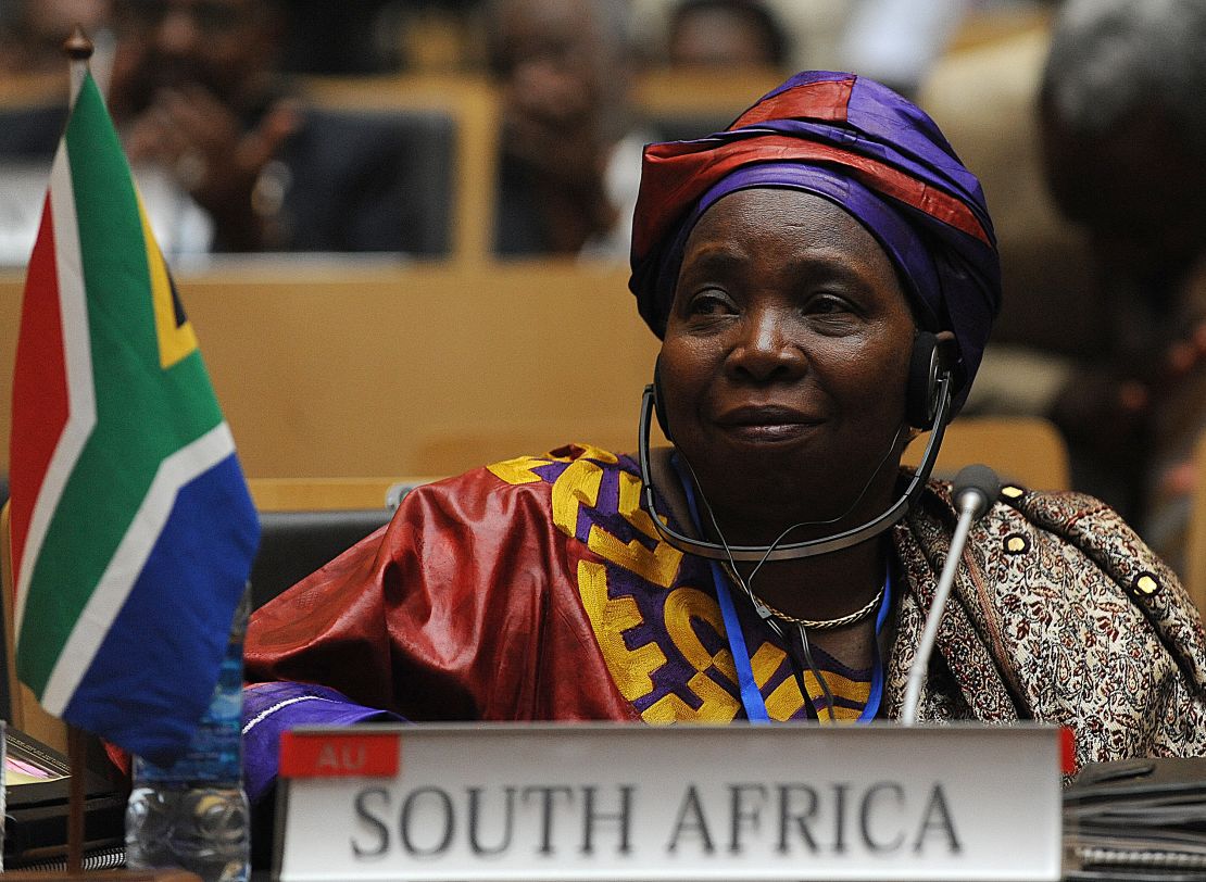 Dlamini-Zuma at a 2012 African Union summit
