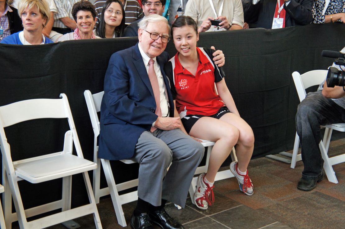 Ariel met Warren Buffett at age 9 and he is one of her biggest fans