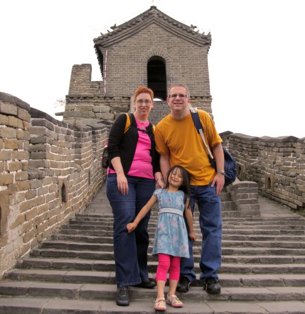 June's parents, Amy Cubbage and Graham Troop, said it's important to teach her about Chinese culture because she didn't have a choice in leaving the country.