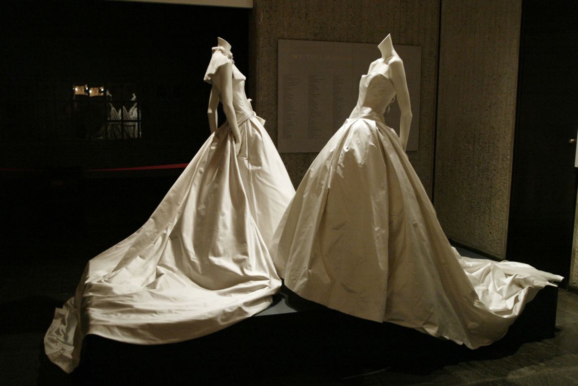 The Whitney Museum of American Art housed some of Vera Wang's bridal collection in a 2003 exhibit.