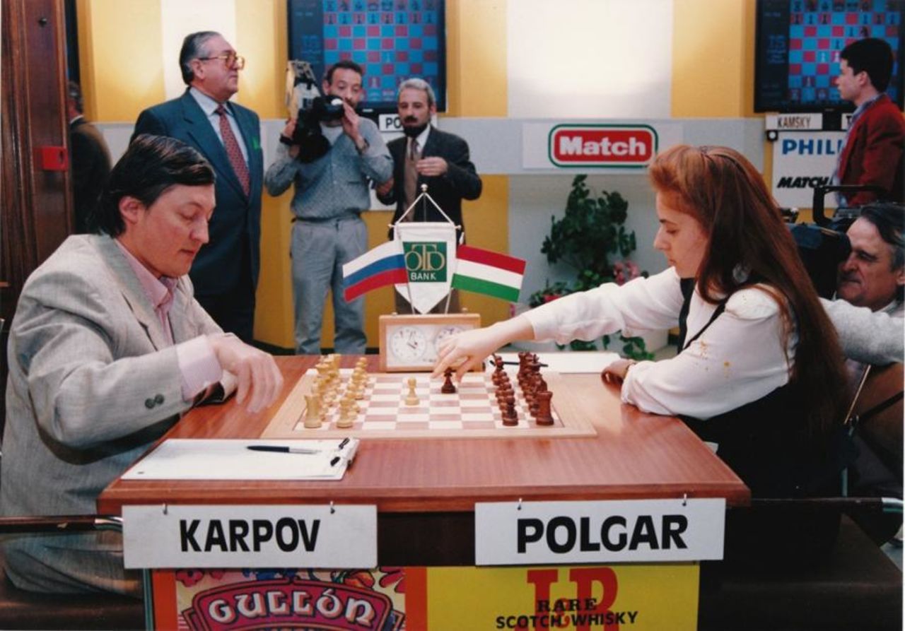 Kasparov defeated Anatoly Karpov in 1985 to become the youngest ever World Chess Champions at the age of 22. Karpov had been world champion for a decade, stretching back to 1975.