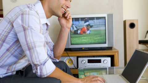  A recent study found that Americans are using their cell phones more often to augment TV-watching experiences.