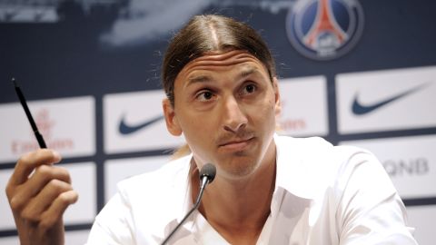 Zlatan Ibrahimovic said his move to French club Paris Saint-Germain was a dream come true
