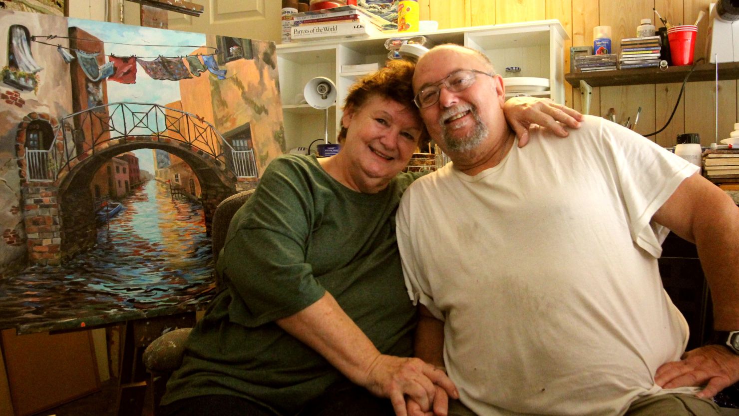 Janet and Richard Copeland say one of their few disagreements as a couple is over the Affordable Care Act.