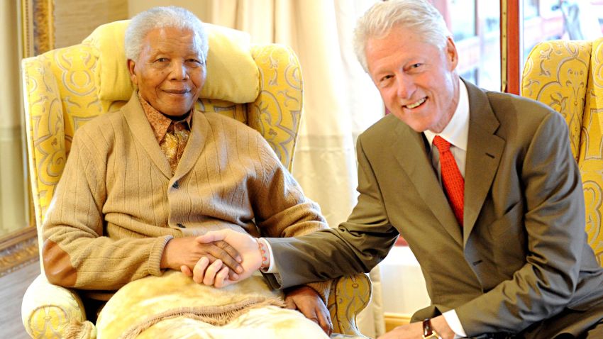 MR NELSON MANDELA CELEBRATING HIS 94TH BIRTHDAY IN QUNU, EASTERN CAPE, SOUTH AFRICA -- 17 JULY 2012