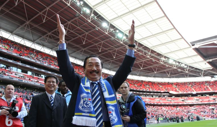 On May 27, 2010 Malaysian businessman Dato Chan Tien Ghee (pictured) became Cardiff's new chairman, bringing with him $1.3 billion worth of cash. Fans greeted the club's new owner with reactions varying from apprehension to outspoken anger, as Ghee announced controversial new plans to rebrand the club for the 2012-2013 season -- complete with a new crest and a red kit.
