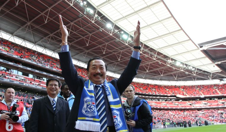 On May 27, 2010 Malaysian businessman Dato Chan Tien Ghee (pictured) became Cardiff's new chairman, bringing with him $1.3 billion worth of cash. Fans greeted the club's new owner with reactions varying from apprehension to outspoken anger, as Ghee announced controversial new plans to rebrand the club for the 2012-2013 season -- complete with a new crest and a red kit.