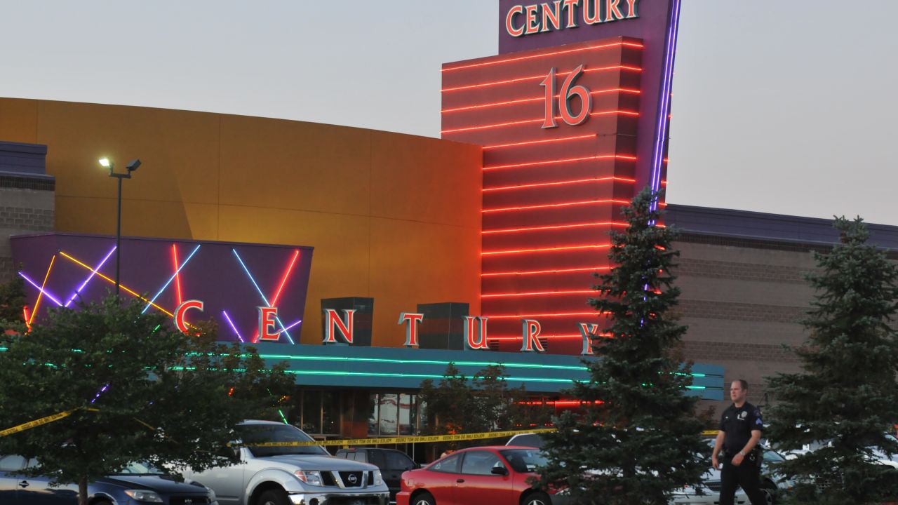 A gunman attacked moviegoers during a screening of "The Dark Knight Rises" at the Century Aurora 16 in Colorado on Friday.